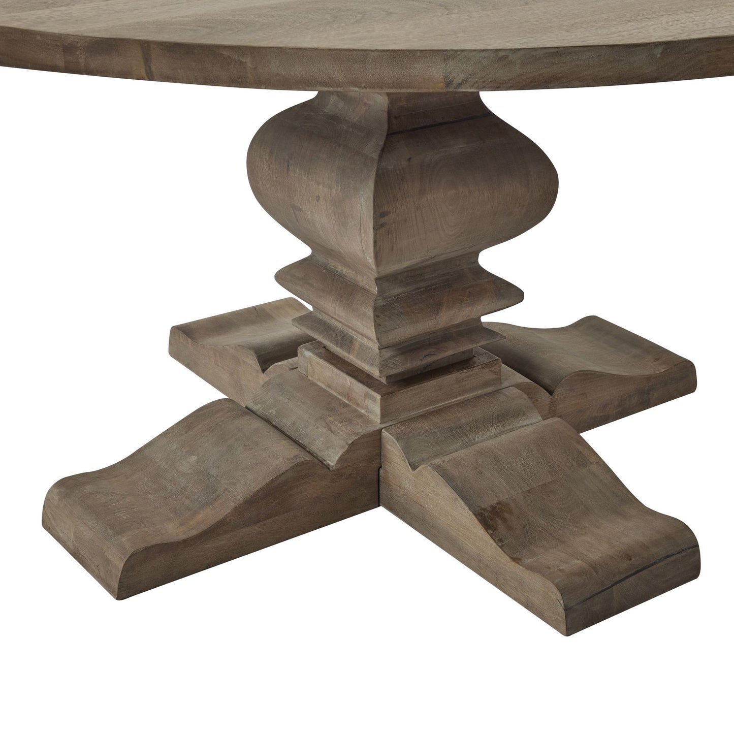 Round Pedestal Dining Table