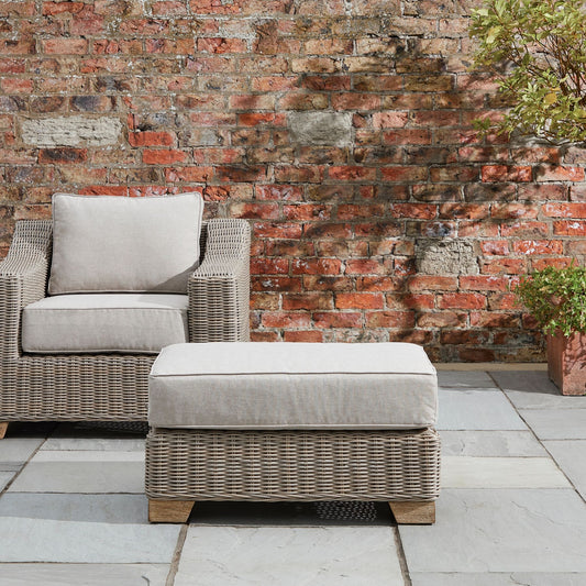 Carbis Bay Outdoor Footstool