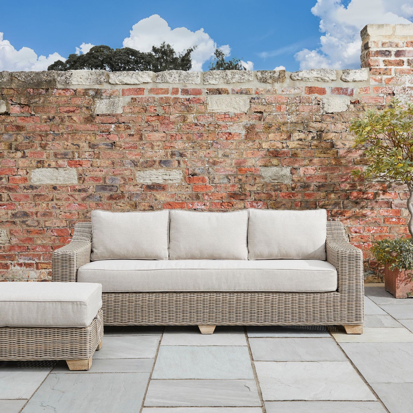 Carbis Bay Outdoor Three Seater Sofa