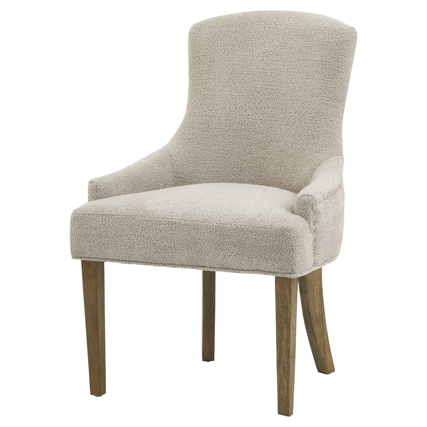 Studded Wing Back Dining Chair