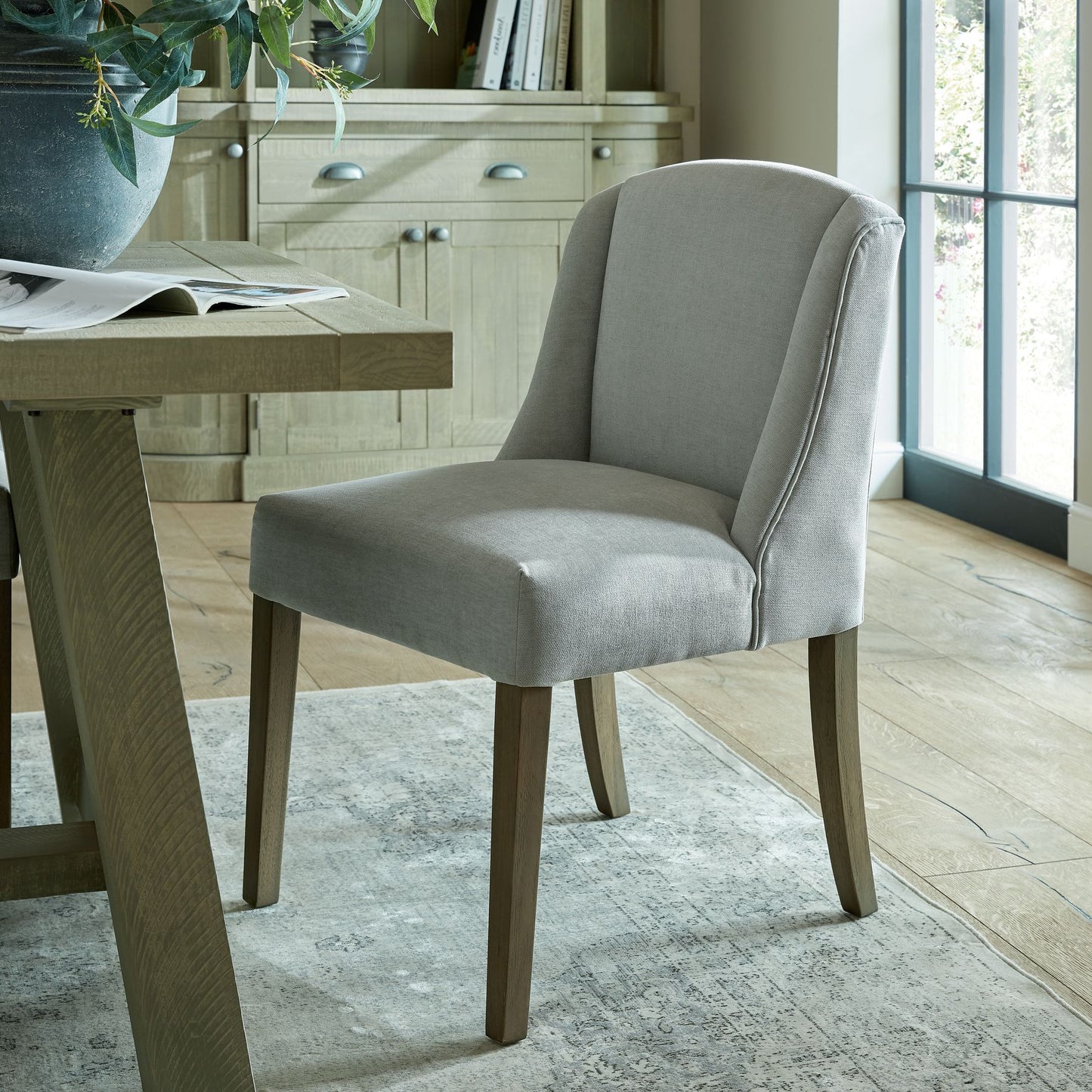 Contemporary Upholstered Dining Chair