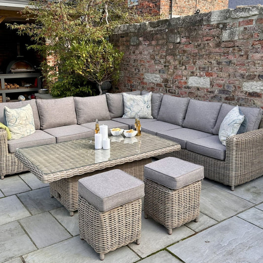 Port Isaac Large Outdoor Corner Set