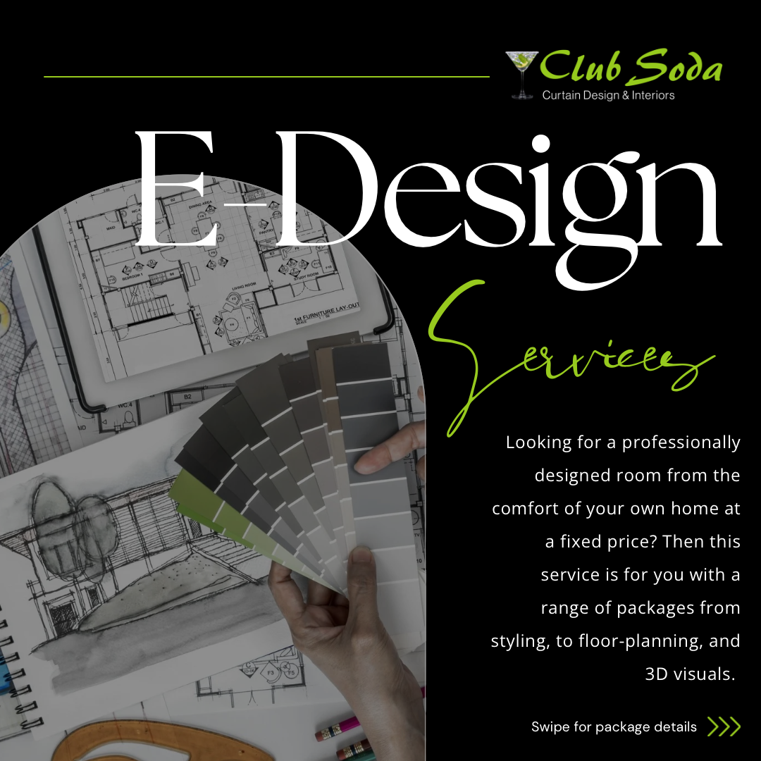 E-Design Services - Club Soda Interiors - UK Only